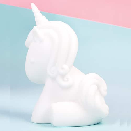 Fizz Creations Unicorn 7 Colour Changing Mood Night Light Lamp NEW Boxed 