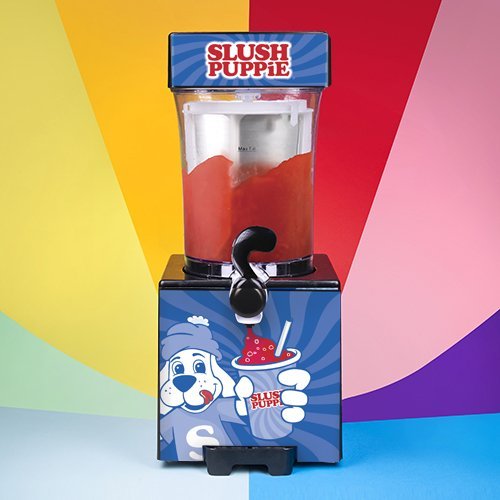Slush Puppie Home Slushie Ice Maker Cool Frozen Machine With 4 Cups/Straws NEW 