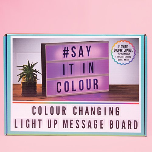 Colour Changing Light Up Message Board Fizz Creations