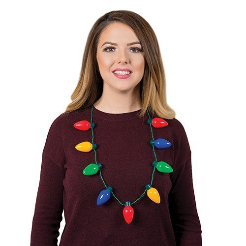 Christmas Light Necklace Fizz Creations