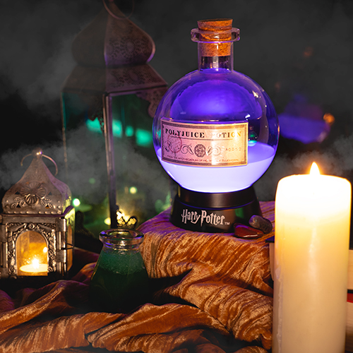 Harry Potter Lampada da Notte Potion Bottle, Blu 