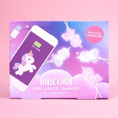 Fizz Creations Unicorn Phone Charger Lights