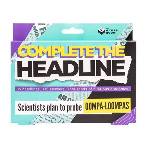 Complete the headlines game