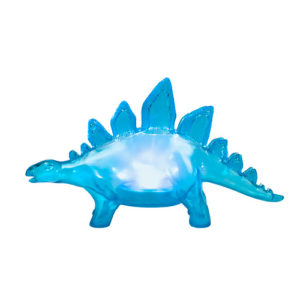 Fizz Blue Stegosaurus Jelly Mood Light