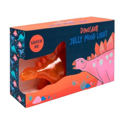 Fizz Orange Stegosaurus Jelly Mood Light Packaging