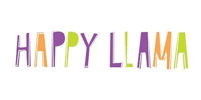Happy Llama Logo