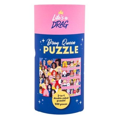 Fizz Creations Life's A Drag Queen Jigsaw Puzzle Packaging