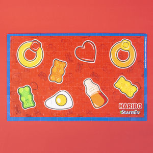 Fizz Creations HARIBO Double Sided Puzzle Front