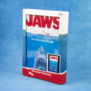 Fizz Creations Jaws Movie Poster Light Left Packaging