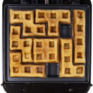 Fizz Creations Tetris Waffle Maker inside