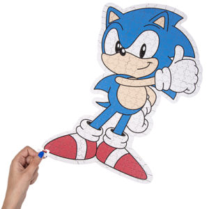 Fizz Creations Sonic The Hedgehog Jigsaw Puzzle with Hand