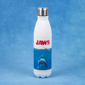 Fizz Creations Jaws Metal Water Bottle Background