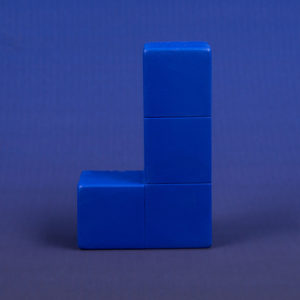 Fizz Creations Tetris Stress Squeezer Blue L