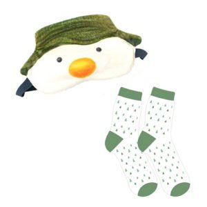 Fizz Creations The Snowman Eye Mask and Socks