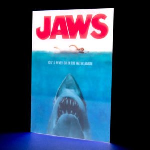 Fizz Creations Jaws Poster Light on