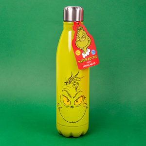 Fizz Creations The Grinch Water Bottle with tag
