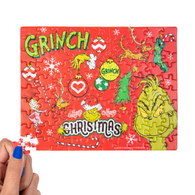 Fizz Creations The Grinch Puzzle with hand