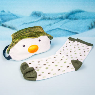 Fizz Creations The Snowman Eye Mask and Socks