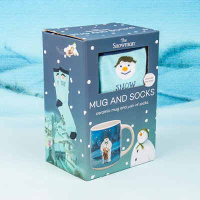 Fizz Creations The Snowman Mug and Socks Packaging