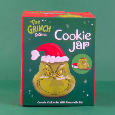 11819 Grinch Cookie Jar front
