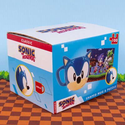 Fizz Creations Sonic Mug & Puzzle New Packaging Left