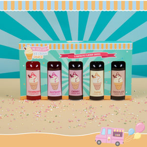 Mr Creations Ice Cream Station 5 Pack Sauce Pack Front