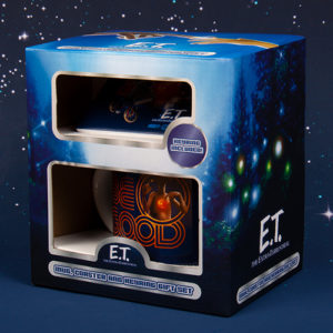 Fizz Creations E.T. Mug Coaster Keyring Set Packaging Update Side