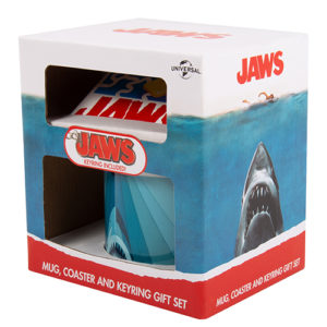 Fizz Creations JAWS Mug Coaster Keyring Packaging Iso