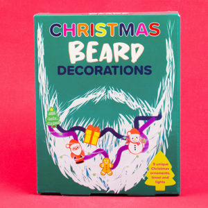 Fizz Creations Christmas Beard Decorations Front