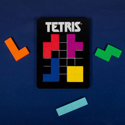 Ideal TETRIS 3D Puzzle 16 Tetriminos BRAINTEASER GAME 