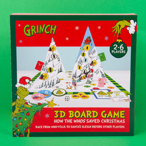 Fizz Creations Grinch 3D Board Game Front