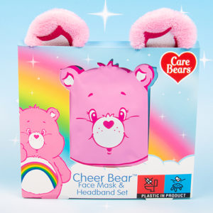 Fizz Creations Care Bears Face Mask & Headband Set NEW