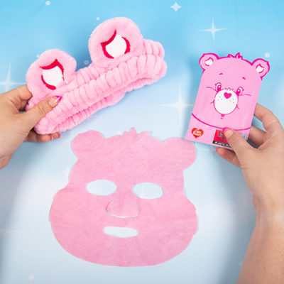 Fizz Creations Care Bears Face Mask & Headband Set Lifestyle