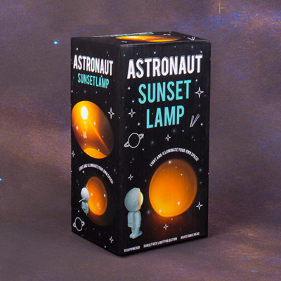 Fizz Creations Astronaut Sunset Lamp Background Left