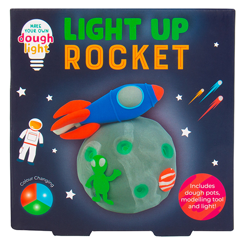 Fizz Creations Make Your Own Rocket Dough Light Front