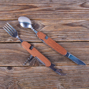 Fizz Creations Wayfarer Camping Cutlery Contents background