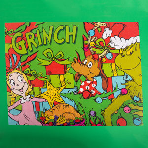 Fizz Creations Grinch Double Sided Puzzle in a tin back
