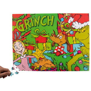 Fizz Creations Grinch Double Sided Puzzle in a tin iso
