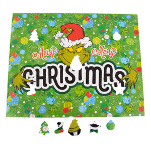 Fizz Creations Grinch Double Sided Puzzle in a tin Front