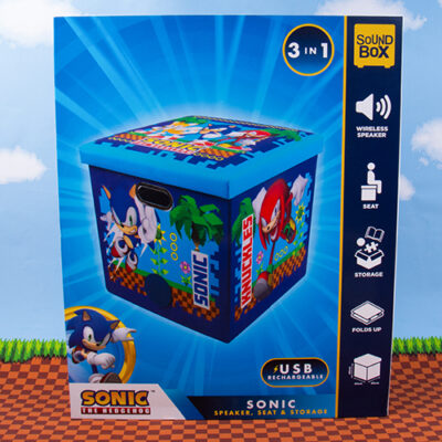 Fizz Creations Sonic Sound Box Packaging Front Background