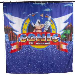 Fizz Creations Sonic The Hedgehog Shower Curtain