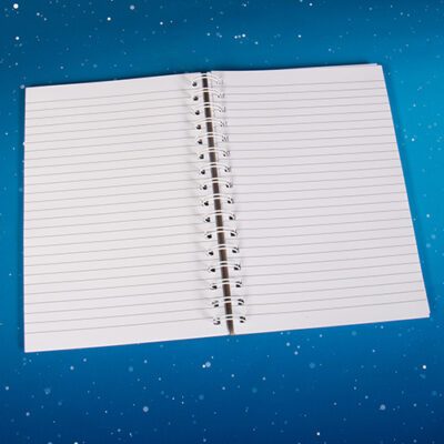 Fizz Creations NASA Lenticular Notebook Open