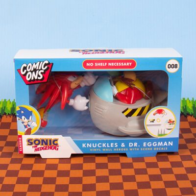 Fizz Creations Sonic Knuckles & Dr Eggman Comic Ons Front