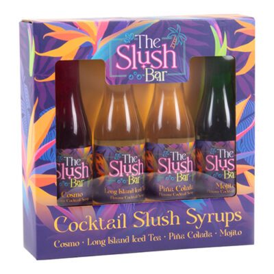 Fizz Creations The SLUSH BAR Cocktail Syrups Packaging