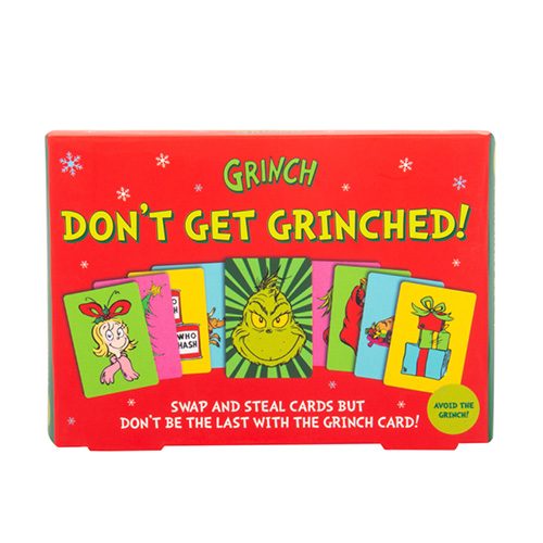 Fizz Creations Don't Get Grinched Card Game packaging