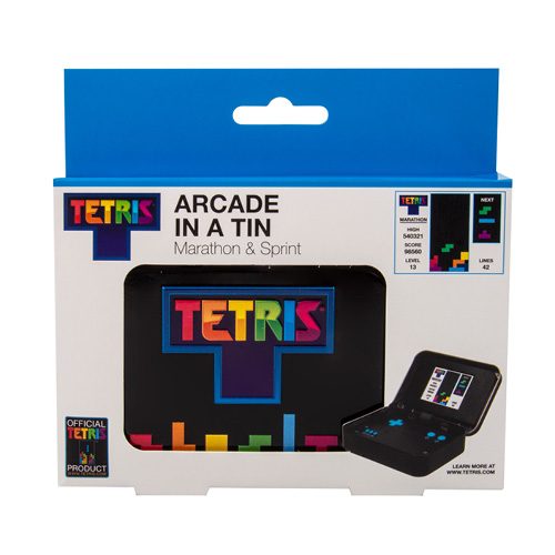 Fizz Creations Tetris Arcade in a tin