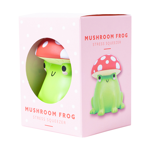 Maurice Mushroom Frog Stress Squeezer - Fizz Creations