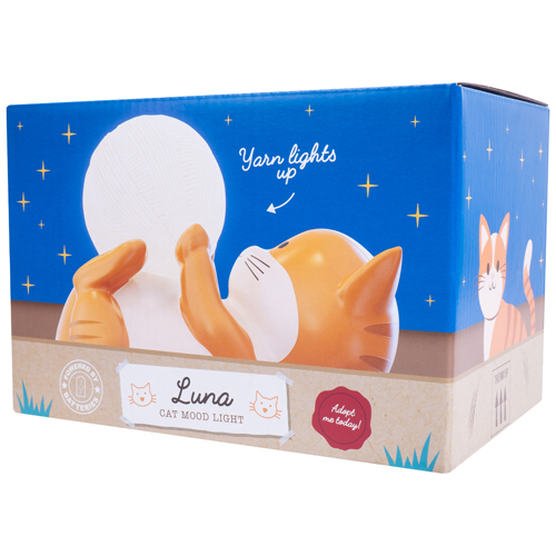 Luna the Cat Mood Light - Fizz Creations