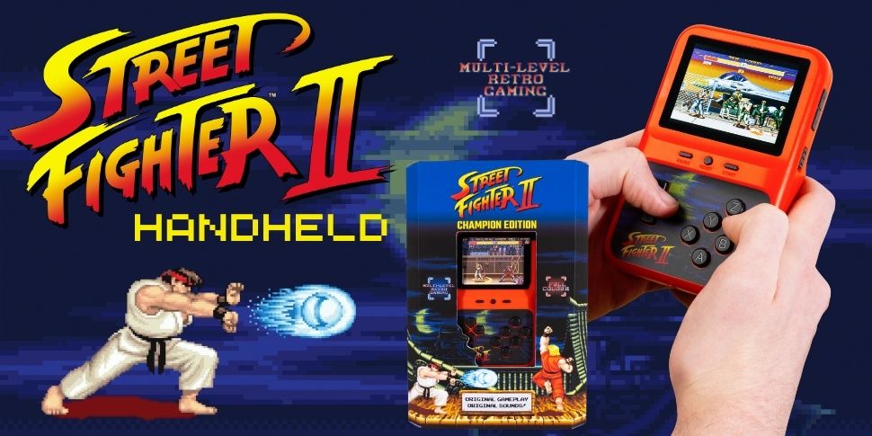 Street Fighter II Colour Handheld - Fizz Creations