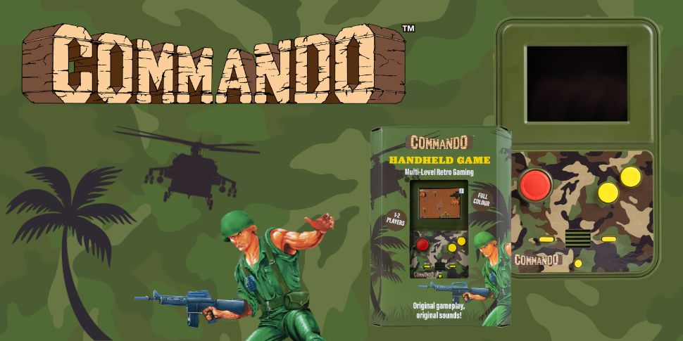 Commando Colour Handheld - Fizz Creations